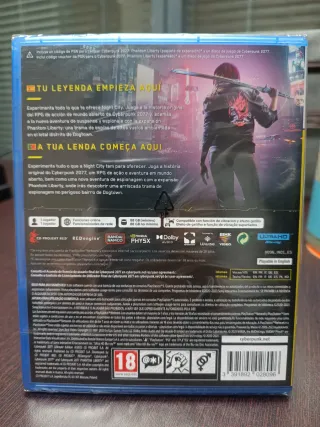 Precintado! Cyberpunk 2077 Phantom Liberty PS5