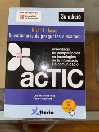Certificacions ACTIC: Nivell 1 - bàsic (Catalan...