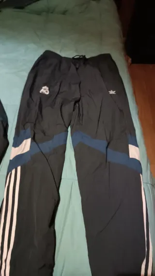Chándal Real Madrid Adidas Negro y Azul