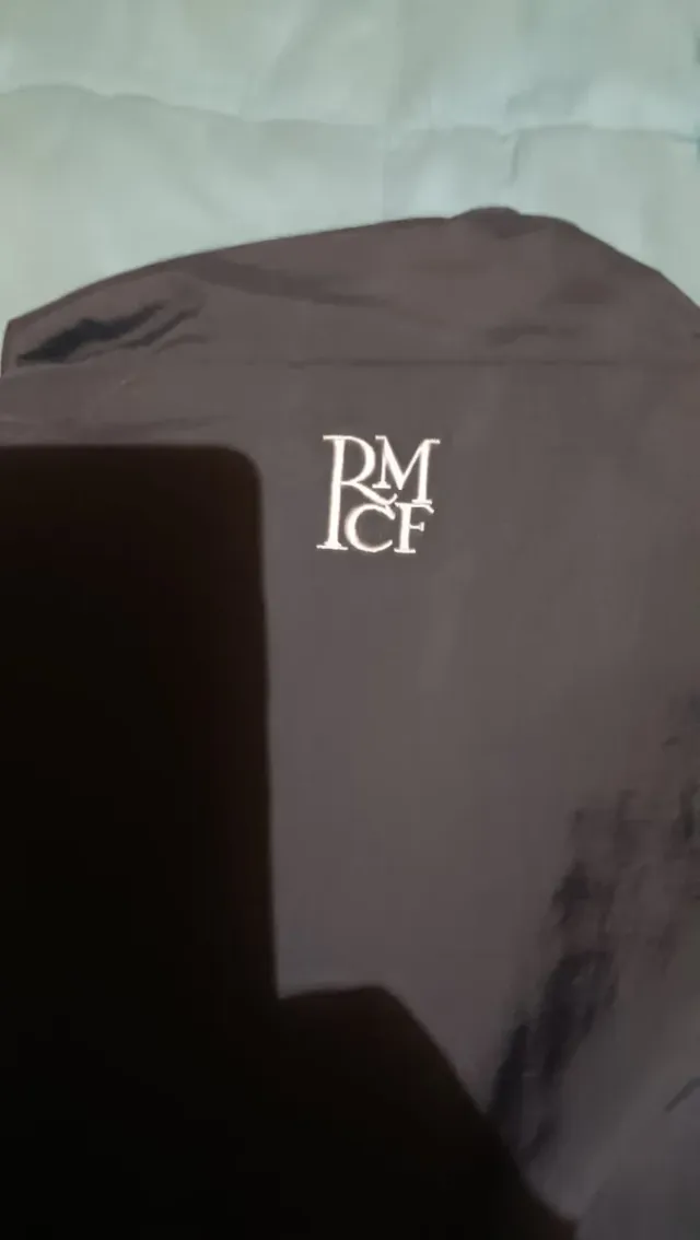 Chándal Real Madrid Adidas Negro y Azul