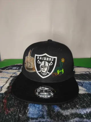Gorra New Era Raiders Snapback Negra