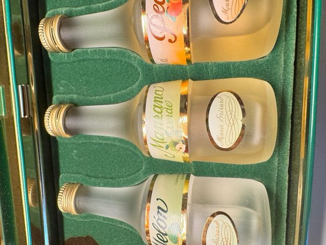 Scatola Miniature Liquore Marie Brizard Anni '70