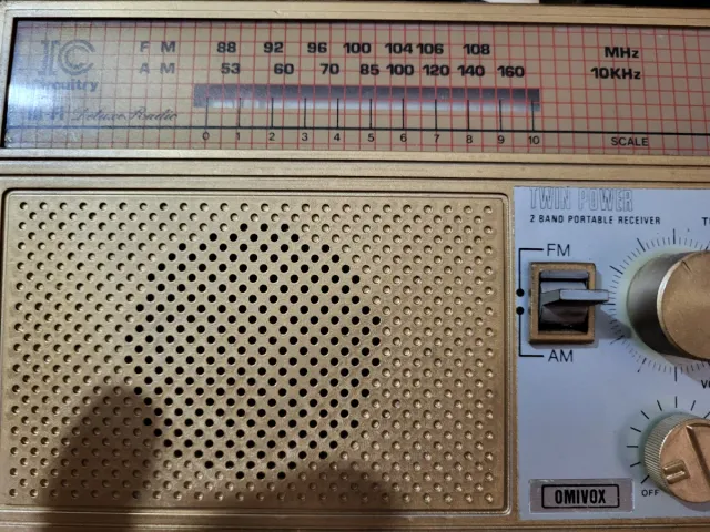 Radio OMIVOX Twin Power 2 Bandas