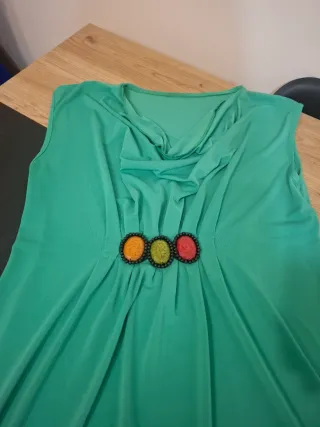 Vestido verde verano