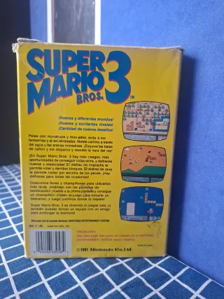 NES SUPERMARIO BROS 3 ORIGINAL
