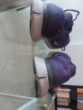 Zapatillas Nike Free 5.0 Hombre Morado/Blanco