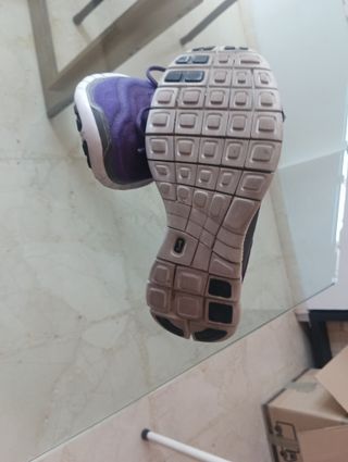 Zapatillas Nike Free 5.0 Hombre Morado/Blanco