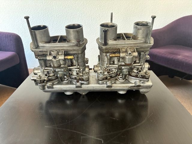 Carburación Doble Weber 40 con Colector