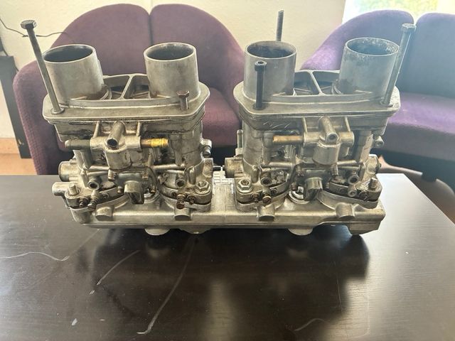 Carburación Doble Weber 40 con Colector