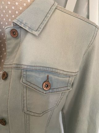 Cazadora vaquera azul