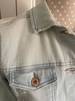 Cazadora vaquera azul