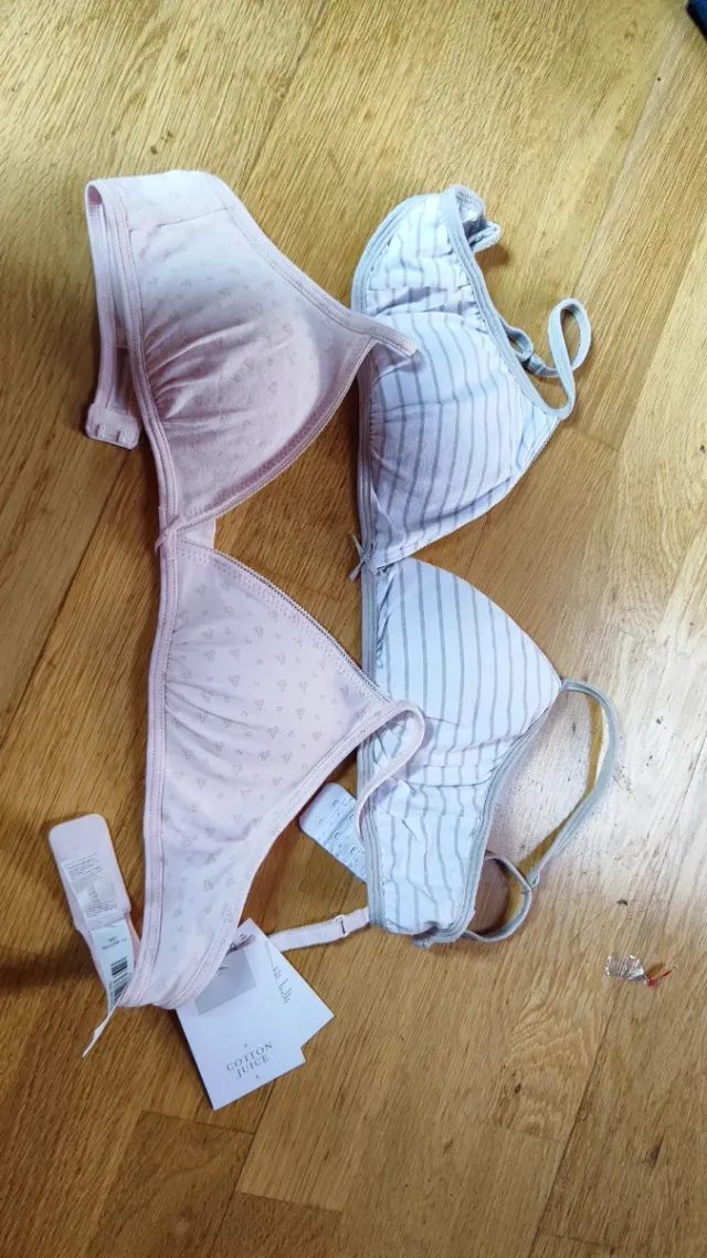 Lote 2 Sujetadores Algodón Estampado