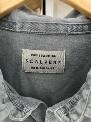 Camisa Scalpers Verde Talla M