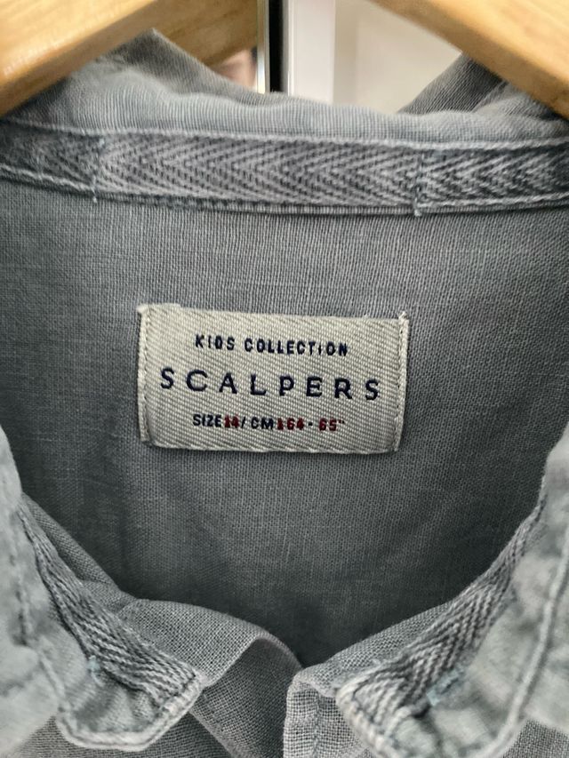 Camisa Scalpers Verde Talla M