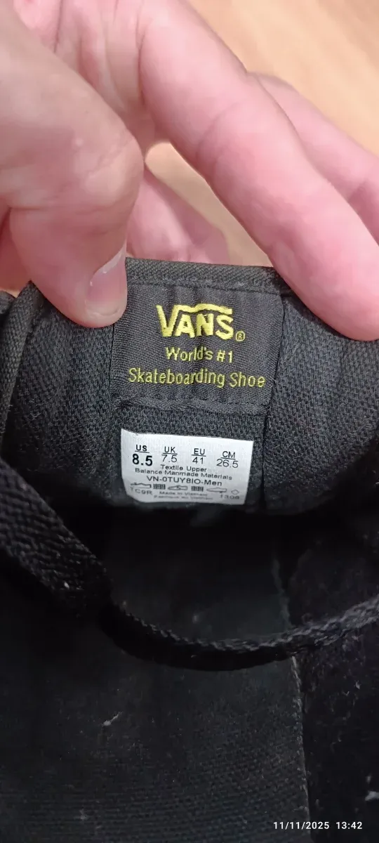 Zapatillas Vans Hombre Camuflaje