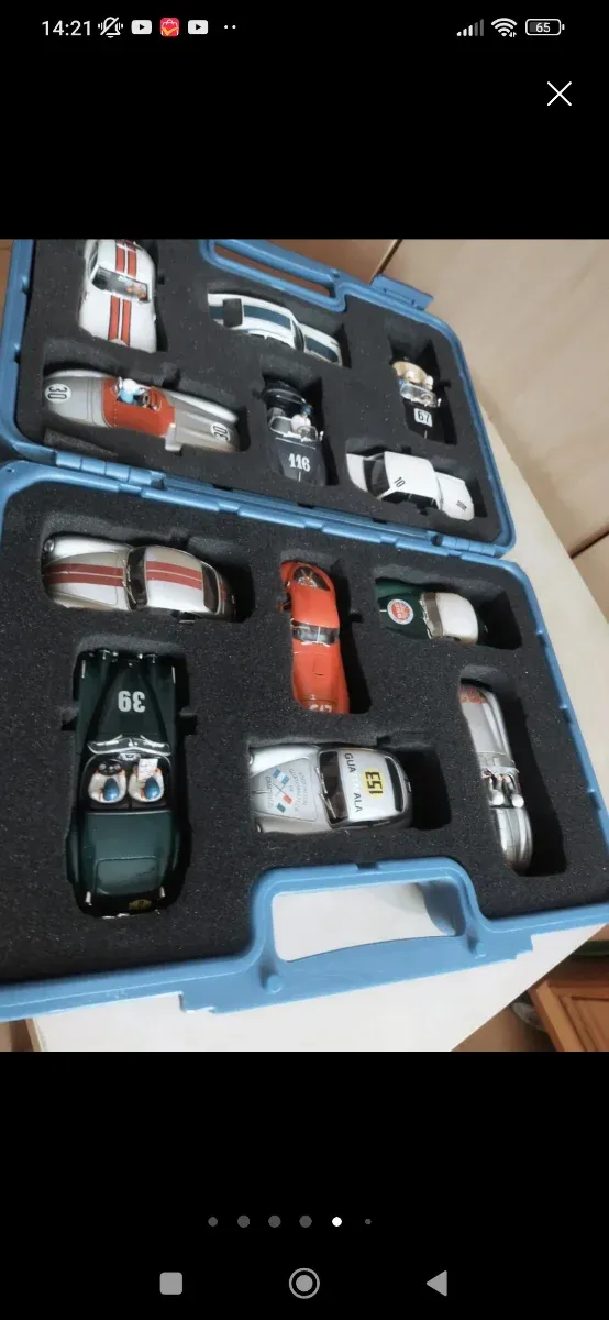 Maletín Coches Slot Scalextric Ninco Carrera Exin