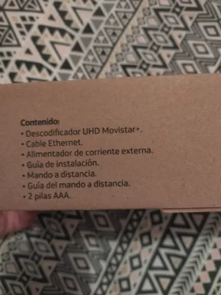 Decodificador UHD Movistar+