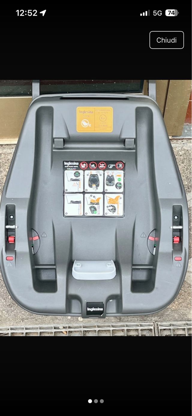 Trio Inglesina con base Isofix