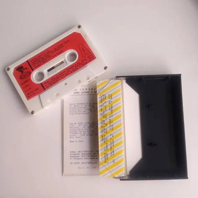 Casete Emmanuelle Raymond Lefevre 1975 Vintage
