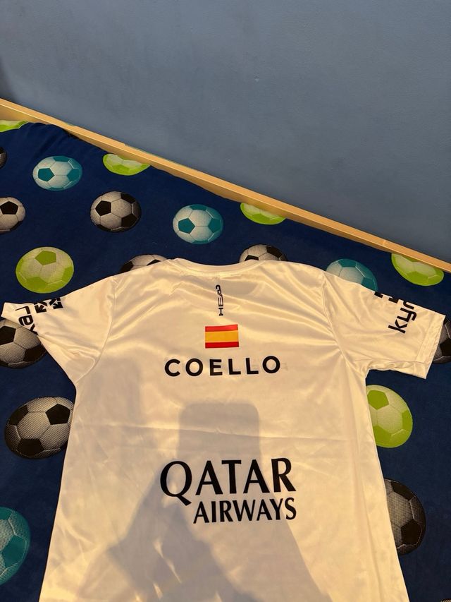 Camiseta ARTURO COELLO HEAD 2024 Blanca