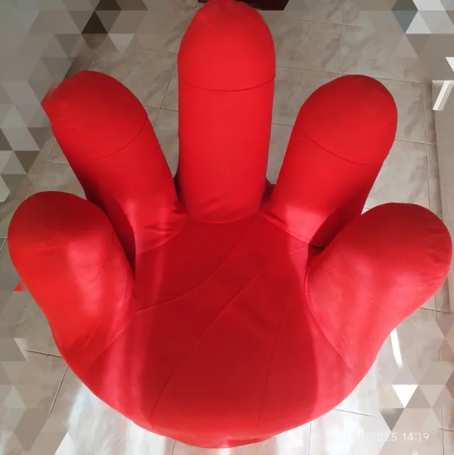 Divano Design Mano Rosso