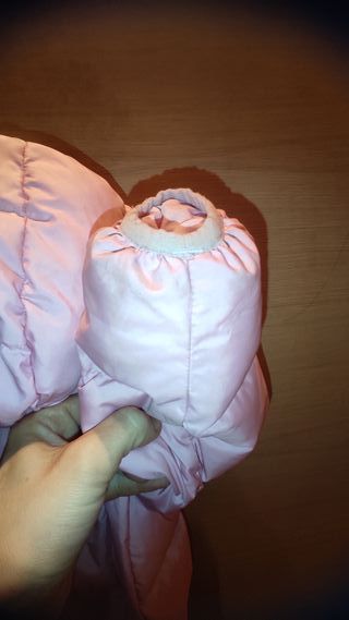 Abrigo rosa Adidas niña