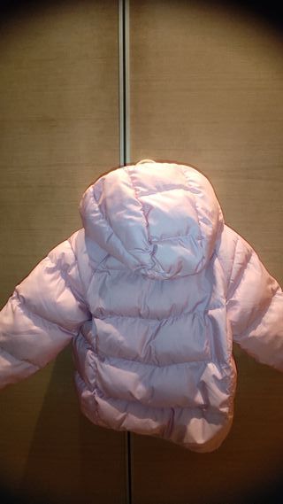 Abrigo rosa Adidas niña