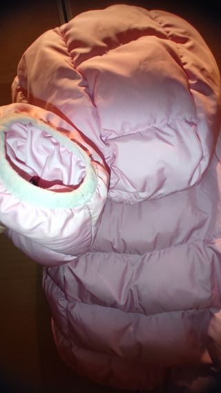 Abrigo rosa Adidas niña