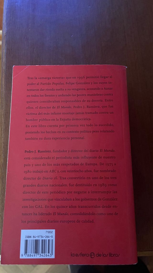 El desquite. los años de aznar (1996-2000)