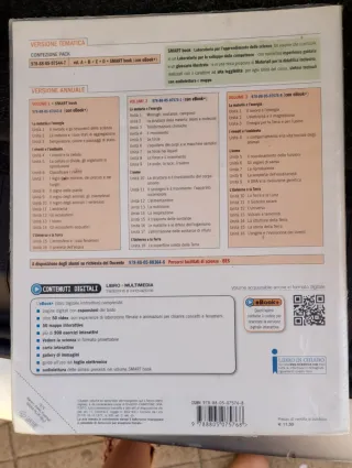 Libri di scienze "Sfera Plus 2"- "Sfera Plus 3"