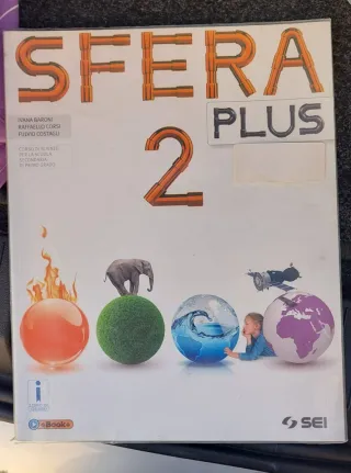 Libri di scienze "Sfera Plus 2"- "Sfera Plus 3"