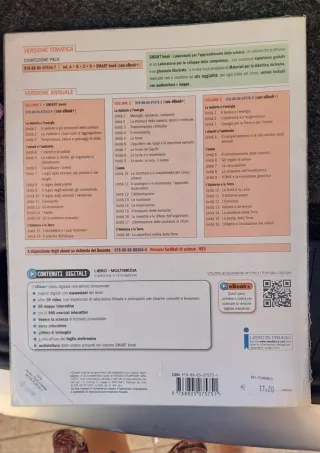 Libri di scienze "Sfera Plus 2"- "Sfera Plus 3"