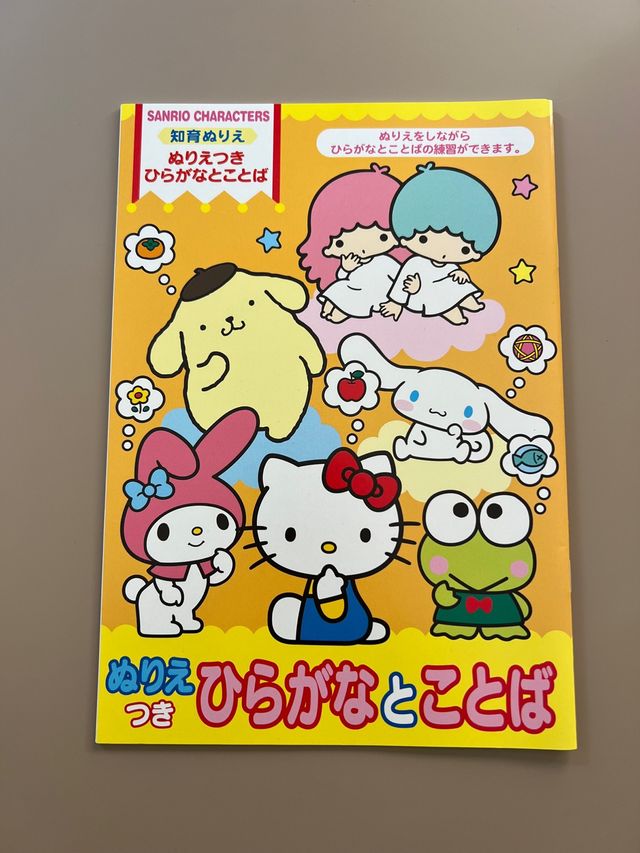 Workbook aprender Hiragana y palabras japonesas