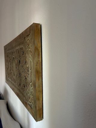 Cabecero/Decoración Pared Madera Tallada