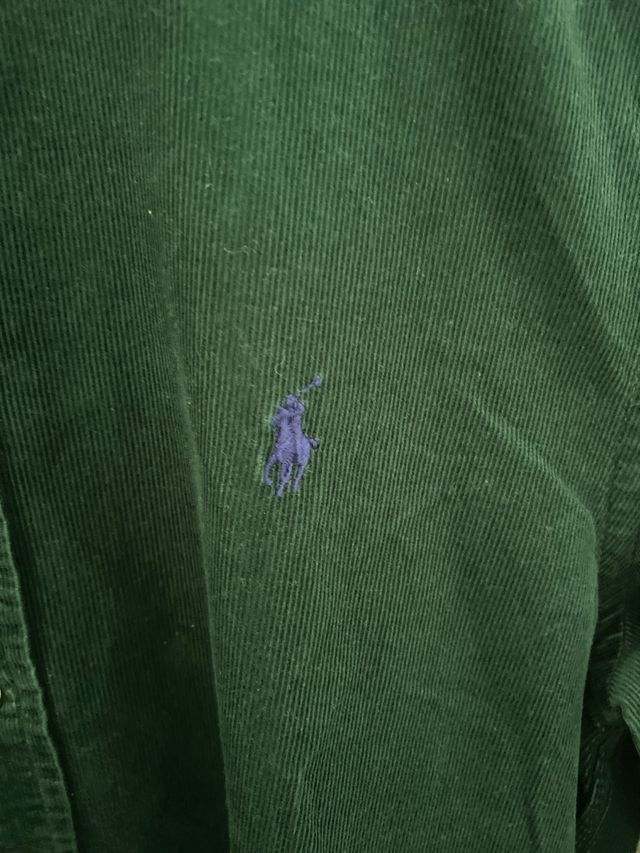 Camisa Pana Verde Polo Ralph Lauren