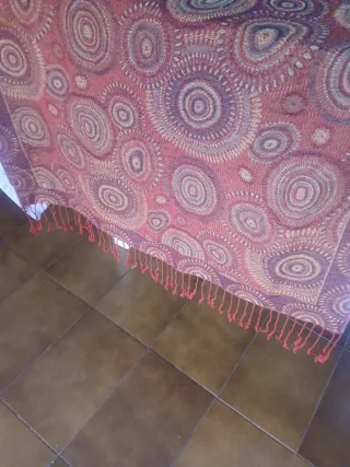 Bufanda con estampado circular muy buena calidad