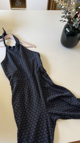 Mono Brownie azul y negro