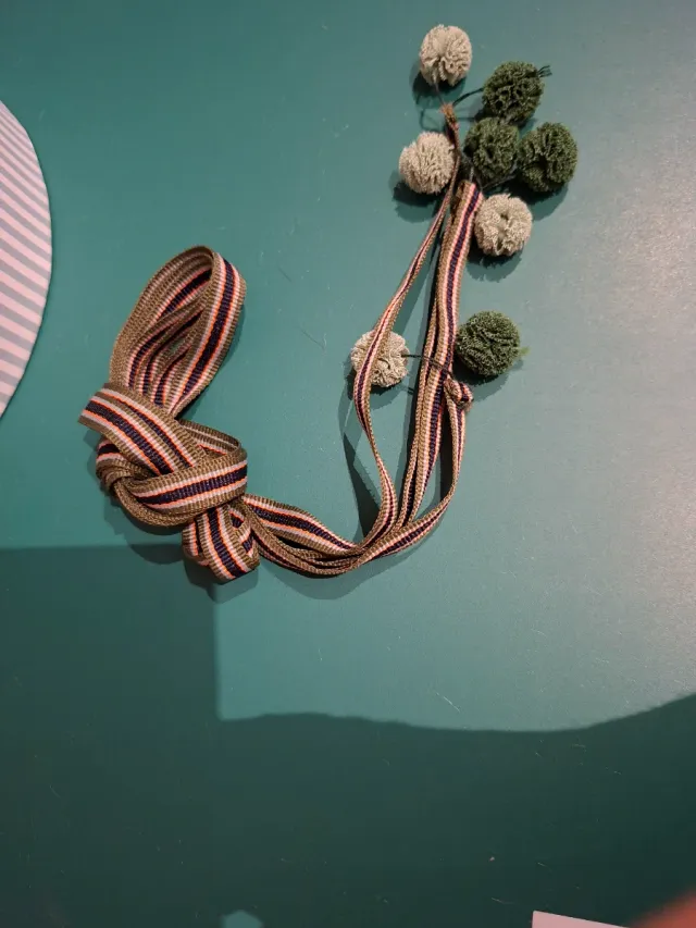 Lligacames fallero/fallera multicolor