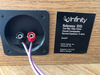 Altavoz Central Infinity Reference 100i