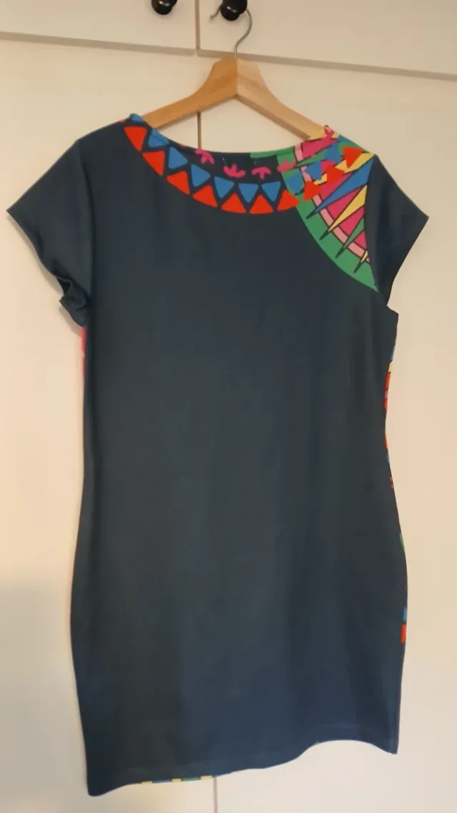 Vestido estampado multicolor