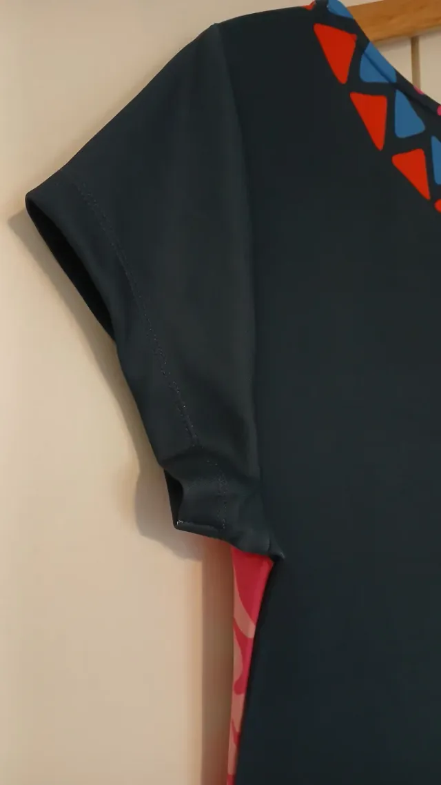 Vestido estampado multicolor