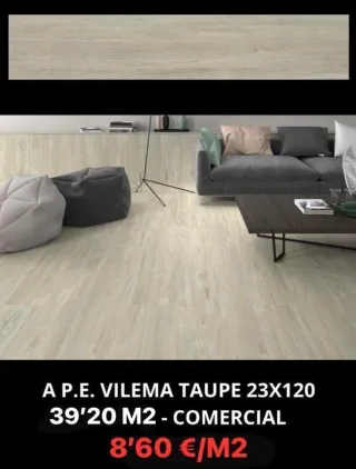 Azulejos P.E. BALAU NATURAL MT 23x120