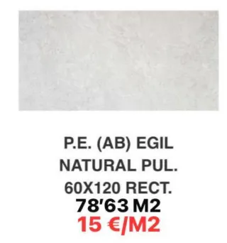 Azulejos P.E. BALAU NATURAL MT 23x120