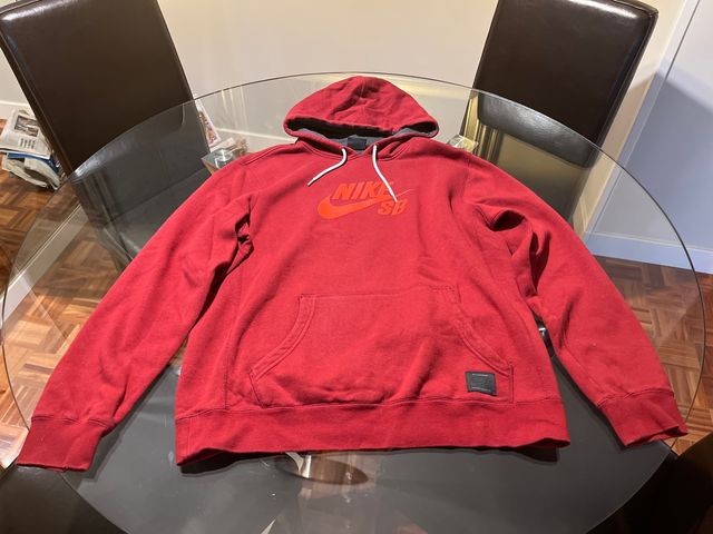 Sudadera Nike SB Roja Talla L