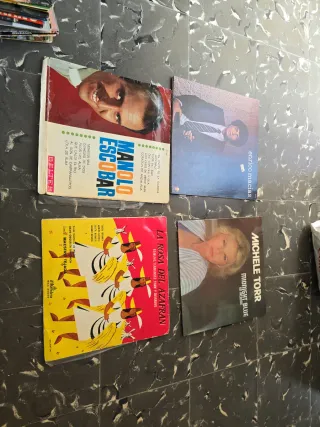 Lote Vinilos Antiguos Flamenco Pop Rock Latino