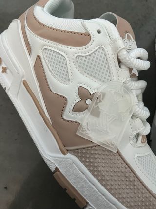 Sneakers Louis Vuitton Beige/Bianco