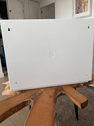 Zapatero blanco de plástico