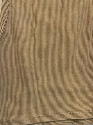 Top corto Zara beige