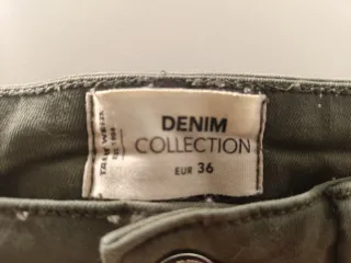 Pantalón Cargo Verde Talla M