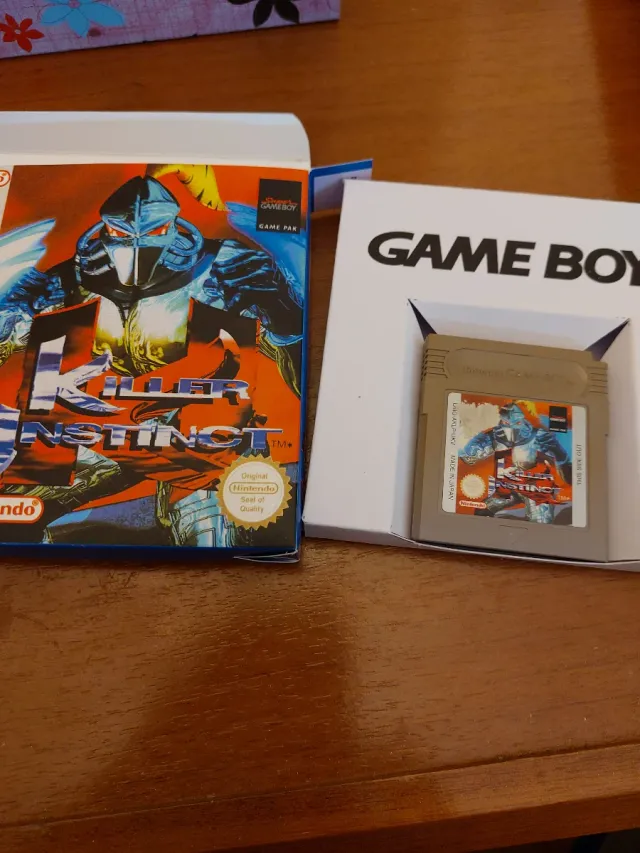 Jogo Killer Instinct para Game Boy da Nintendo